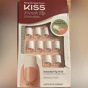 Kiss French manicure nail tips.